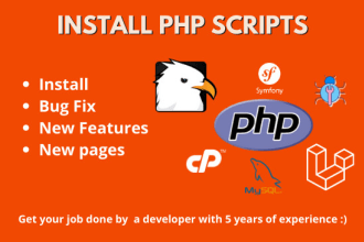 install any PHP, laravel codecanyon scripts