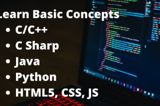 tech you basic c cpp c sharp html css programming
