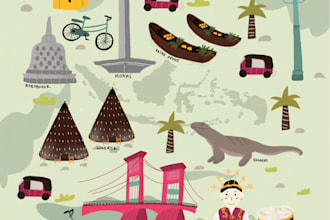 illustrate your custom pattern or doodle