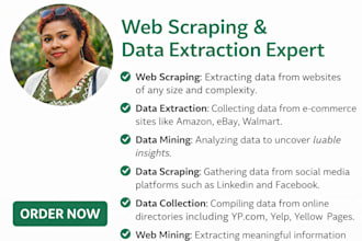 data collection, data extraction and website scraping