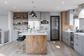 design and render interior and exterior