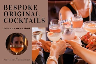 create amazing original signature cocktail recipes for your event