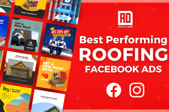 send you my best performing roofing facebook ads