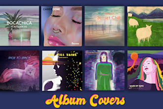 design a unique album cover