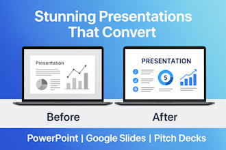 design stunning powerpoint and google slides presentations