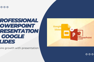 design modern powerpoint presentation slides