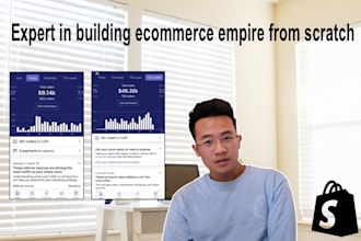 build 7 figure shopify store website and shopify dropshipping store