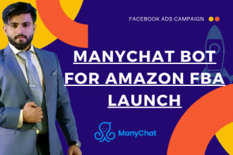 create manychat bot for your amazon business facebook chatbot