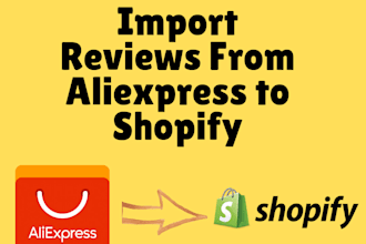 import reviews from aliexpress to shopify store