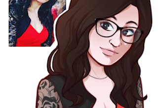 draw your picture as a cartoon