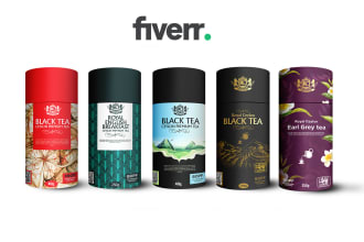 design product packaging and labels
