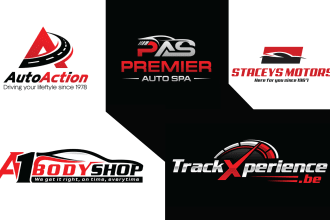 design transport logo and trucking  business car repairing
