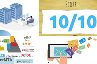 setup SMTP bulk server and mailwizz to send unlimited emails