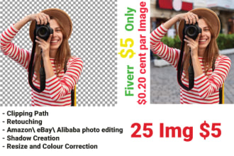 remove background, crop, resize, cut out 50 photos in 4 hrs