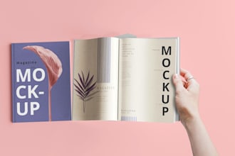 design realistic 3d book cover mockups