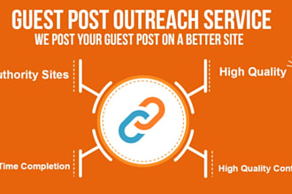 provide guest posting and li all niche