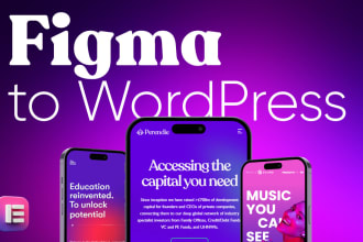 convert figma to wordpress with elementor pro