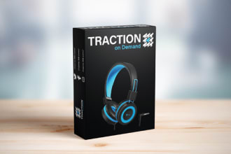 do product box, unique package design with free qr code