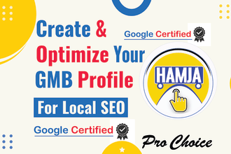 create and optimization google my business profile with gmb local seo