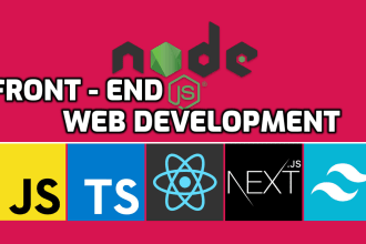 fix bugs or build components in react vue nextjs apps nodejs
