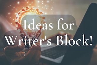 help you get over writers block