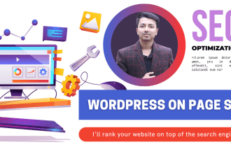 do on page SEO and speed optimization for wordpress
