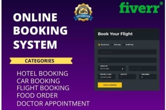 add an online booking system to your wordpress website