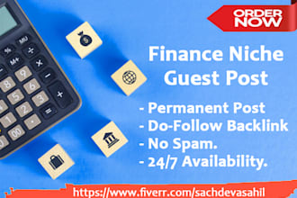 provide guest post on finance niche do follow link