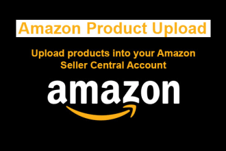 upload products into your amazon seller central account