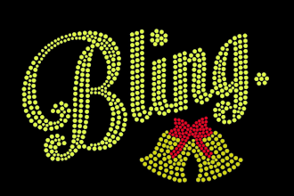 do modern rhinestone and glitter templates for you