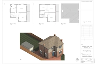 draw UK planning drawings in revit