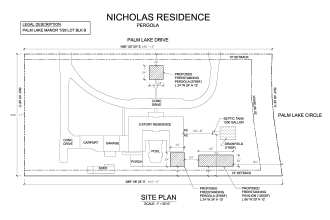 draw site plan plot plan drawings for city permit in autocad