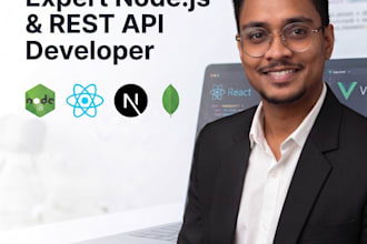 build scalable rest API and fix node js backend bugs