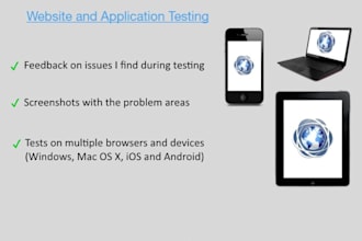 test your application or website