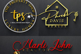 modern, eye catching real estate logo