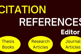 do citation and references for books,  papers, thesis, apa, harvard, ieee, mdpi