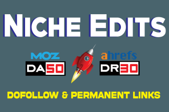 genuine niche edits and guest posts from blogger outreach