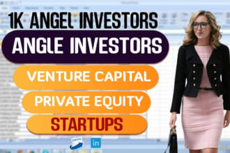 provide 1k angel investors from USA and europe