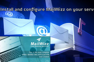 build SMTP server with mailwizz to send bulk emails