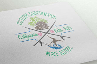 design creative badge logo