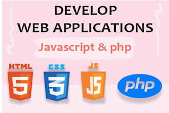 develop web application using core php mysql