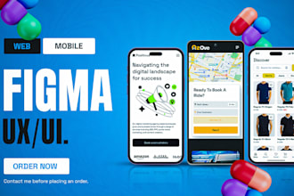 design amazing UI UX for mobile and web app user interface