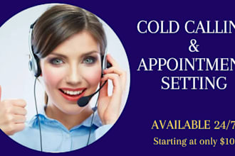 cold call your US b2b leads and set qualified appointments