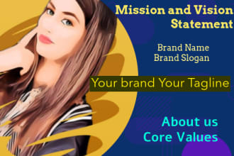 write an inspiring  mission and vision statement for your business
