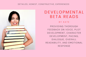 beta read your romance novel