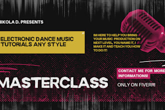 provide a masterclass to boost your edm production skills