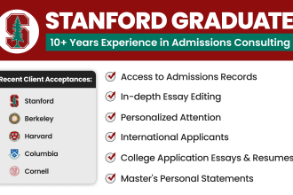 edit your college application essay, personal statement, or resume