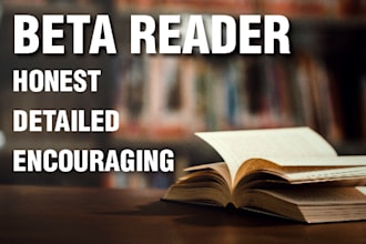 beta read your book