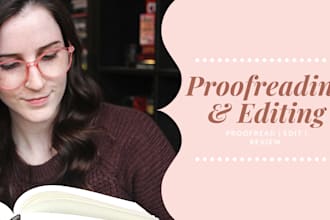 proofread and edit your writing