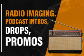 record a voice over for promos and youtube